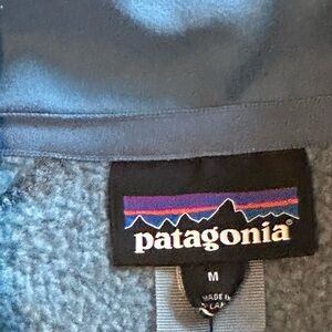Patagonia Gray Knit Zip-Up
